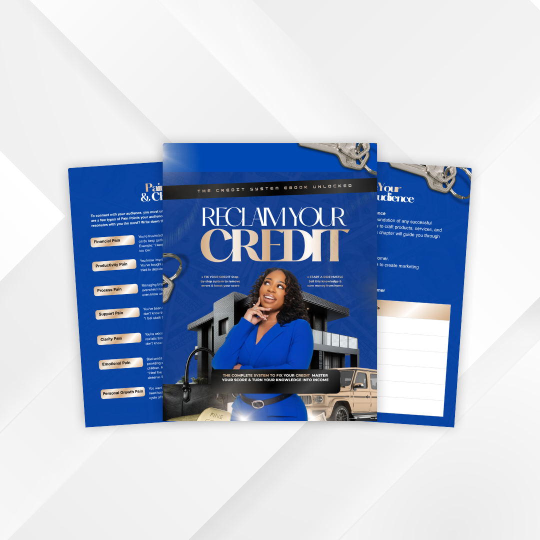 Reclaim Your Credit Ebook